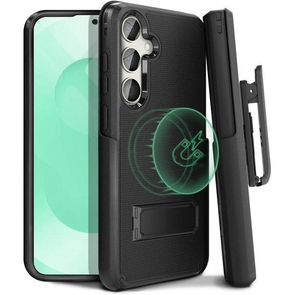 MOTIVE Compatible with Samsung Galaxy s25 Plus case Belt Clip, [10FT Military Grade] with Screen Protector, Galaxy s25 Plus case with Holster Case 6.7” | Ranger V2 [Fits s24 Plus]