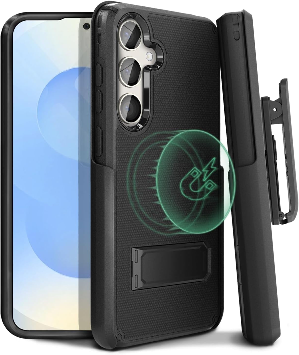 S24 Ranger MOTIVE Compatible with Samsung Galaxy s25 case Holster, [10FT Military ...