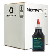 MOTIVITY Compressor & Air Tool Oil, Anti-Wear & Corrosion Protection, Ideal for Pneumatic Tools, Air Compressors, and Fluid Power Systems 12 Pack 4 fl oz bottles