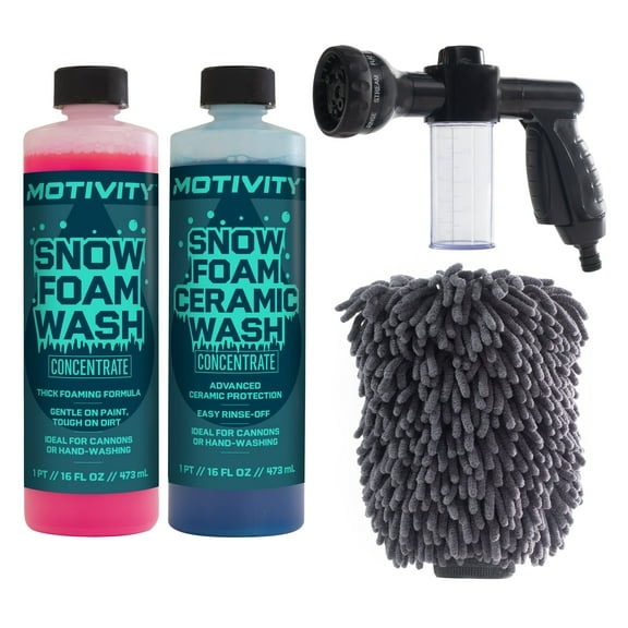 MOTIVITY Foam Focus Kit  Safe for Use on Cars, Trucks, Motorcycles, Powersports, RVs