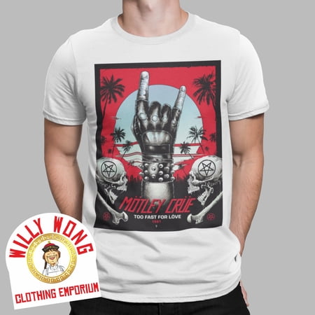 MOTLEY CREW T-SHIRT RETRO TV TRIBUTE 70S 80S CULT CLASSIC TEE FILM ROCK AN ROLL