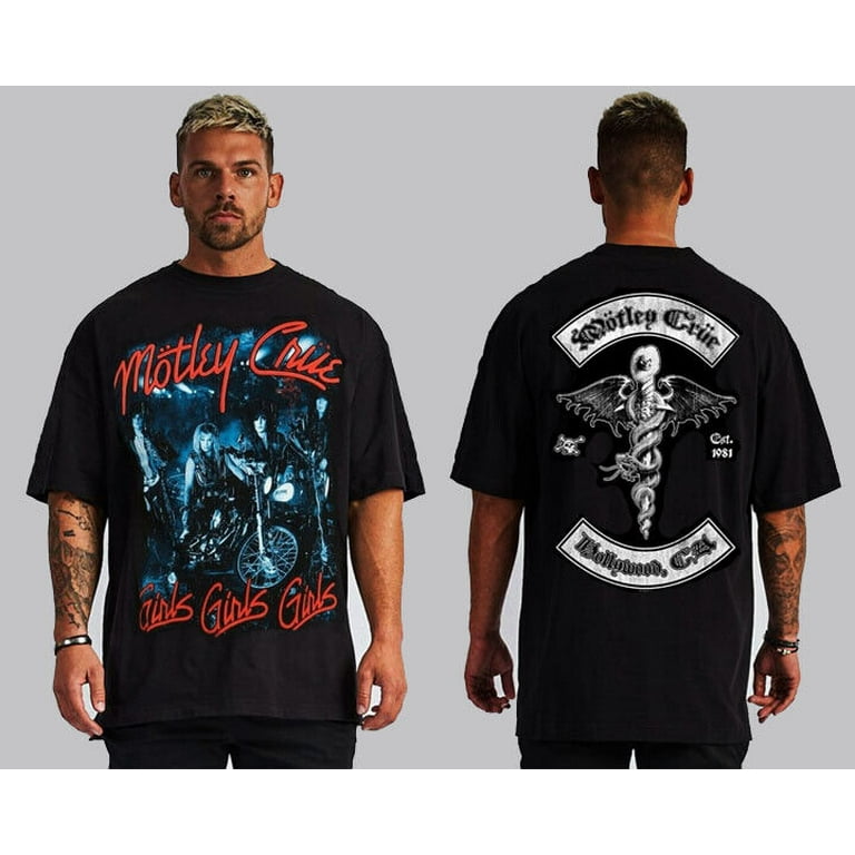 Motley crue t shirts walmart hotsell