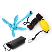 MOTMAX 3.5 lb Paddle Board Anchor Kit Kayak Anchor Kit with 30 ft Rope and Buoy