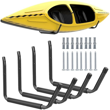 MOTMAX 4-Pack Wall Mount Kayak Storage Racks