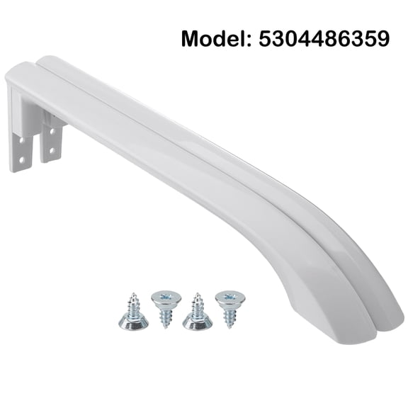 MOTMAX 5304486359 Refrigerator Door Handle Set Compatible with Frigidaire, Replaces 5304506469 5304504507 242059501 242059504 (2 Pcs)