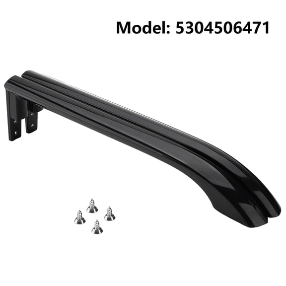 MOTMAX 5304506471 Refrigerator Door Handle, Compatible with Frigidaire Replaces 242059503 242059506 5304486361 5304504509 5304504510 5304510039 5304510041 4390912 AP6036332 PS11731976 EAP11731976(2 P