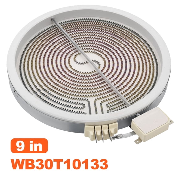 MOTMAX 9 in WB30T10133 Range Dual Radiant Surface Element Compatible with GE Hotpoint Range Stove