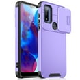 thumbnail image 1 of for MOTO G Power 2023 Case, Slide Camera Cover Protector Military Grade Non-Slip Anti-fall Anti-scratch Drop Proof Shockproof Protective Hybrid Bumper Phone Case Cover,Purple, 1 of 9