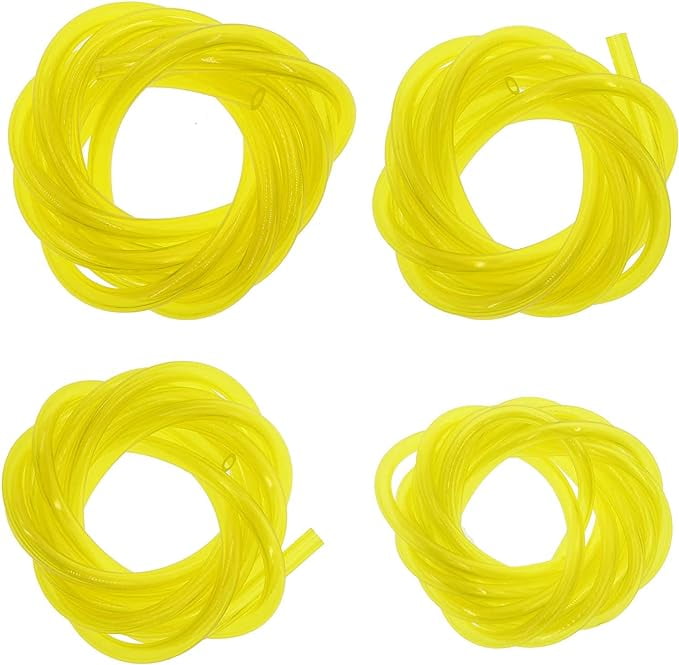 MOTOALL 4 Size Fuel Line Hose 16 Feet Petrol Tubing Chainsaw Common