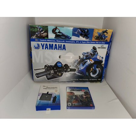 MOTOGP 17 YAMAHA MS-1 MOTORCROSS MOTORCYCLE CONTROLLER FOR PLAYSTATION 4 PS4