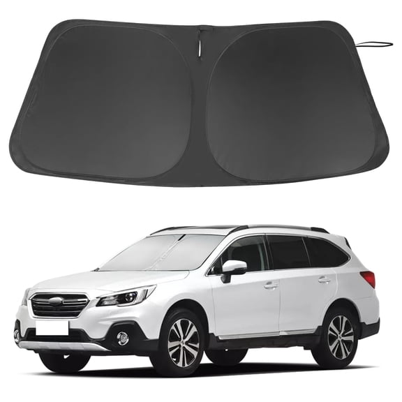 MOTOMATE Custom Fit Windshield Sun Shade for Subaru Outback 2015-2019, Foldable Sun Visor Protector Blocks UV Rays & Heat
