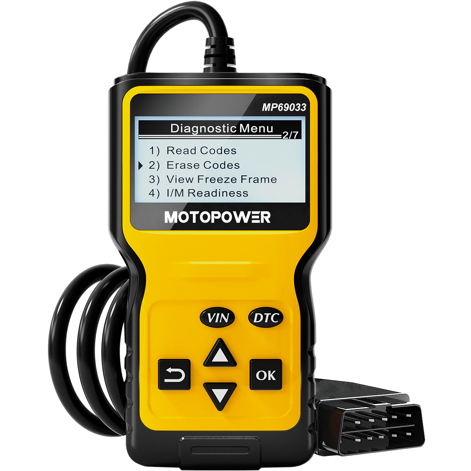 MOTOPOWER Car OBD2 Code Reader OBD2 Scanner Engine Fault Code Reader Car Diagnostic Scan Tool