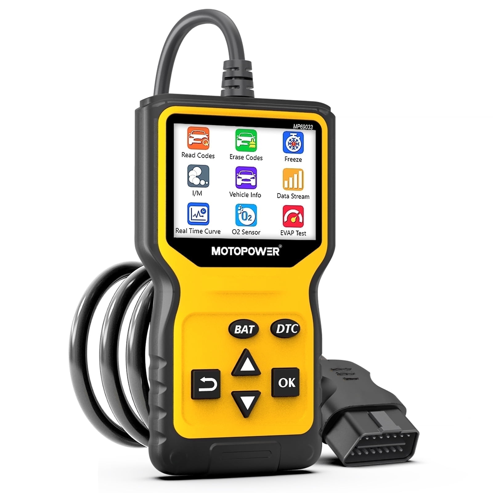 MOTOPOWER Car OBD2 Code Reader OBD2 Scanner Engine Fault Code Reader Diagnostic Scan Tool