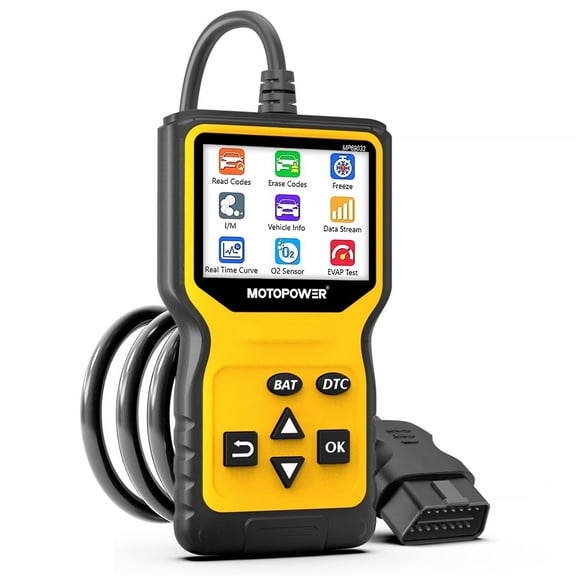MOTOPOWER Car OBD2 Code Reader OBD2 Scanner Engine Fault Code Reader Diagnostic Scan Tool