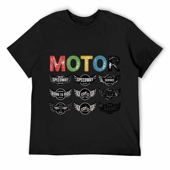 MOTOR SPEEDWAY Fisherman Funny Fishing T-Shirt