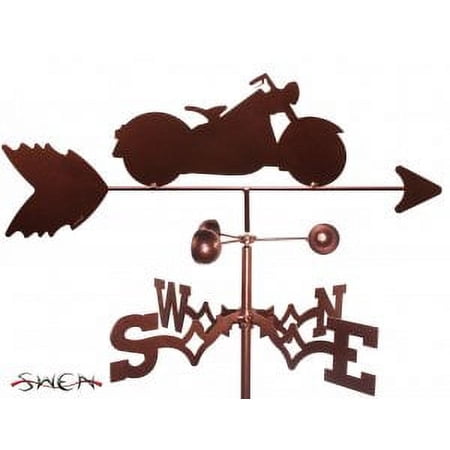 MOTORCYCLE - ANTIQUE Garden Weathervane