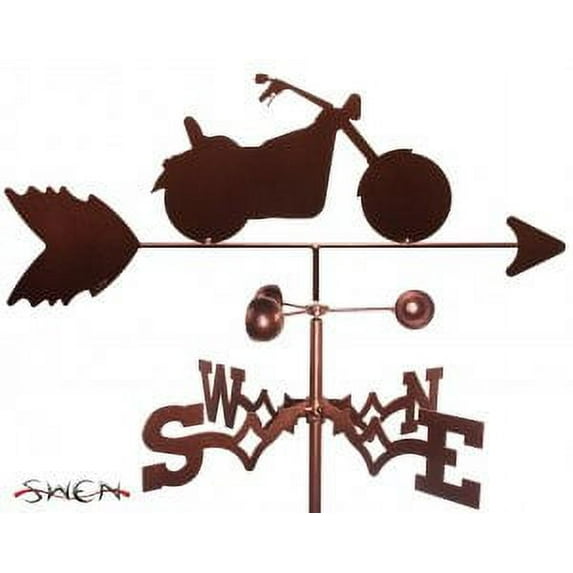 MOTORCYCLE - LOW RIDER Garden Weathervane