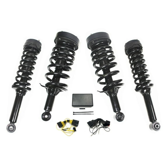 MOTORHEAD AUTO Air Strut to Coil Spring Conversion Kit, Direct OE Replacement for Land Rover LR3 LR4 Range Rover Sport with Bypass EBM