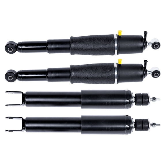 MOTORHEAD AUTO Front Rear Air Suspension Strut Shock x4, Direct OE Replacement for 2000-2006 Chevrolet Avalanche Tahoe