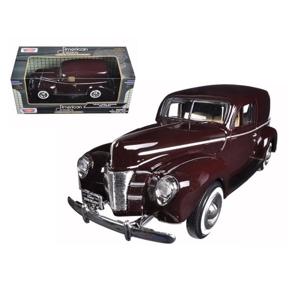 1940 Ford Sedan Delivery Brown 1 24 Diecast Model Car by Motormax