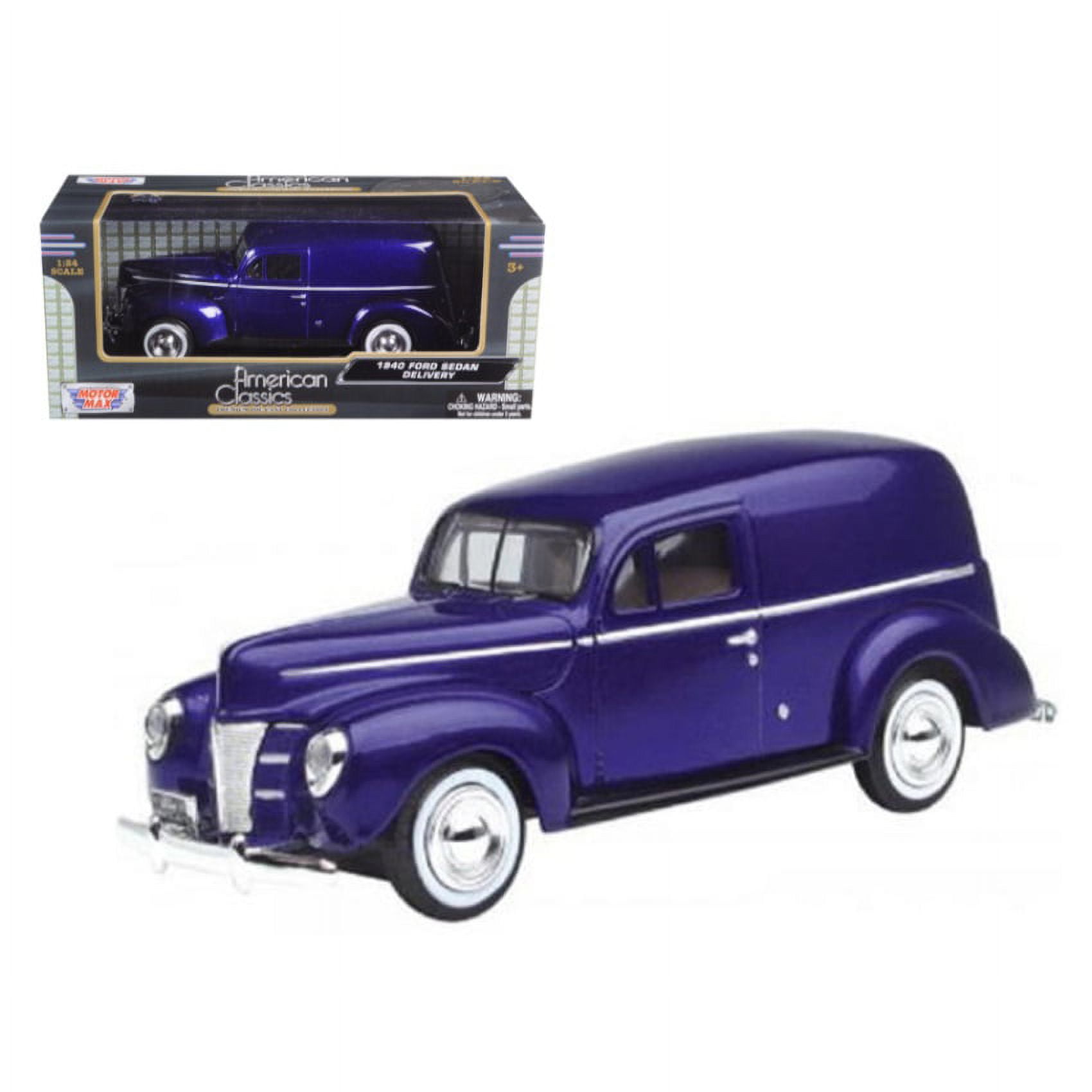 MOTORMAX 1 24 Scale 1940 Ford Sedan Delivery Diecast Model Car