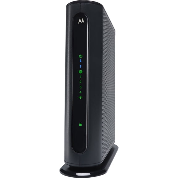 Open Box MOTOROLA MG7315 (8x4) Cable Modem + N450 WiFi Router Combo, DOCSIS 3.0 | Certified by Comcast XFINITY, Charter Spectrum, Time Warner, BrightHouse, Cox and more | 343 Mbps Max Speed