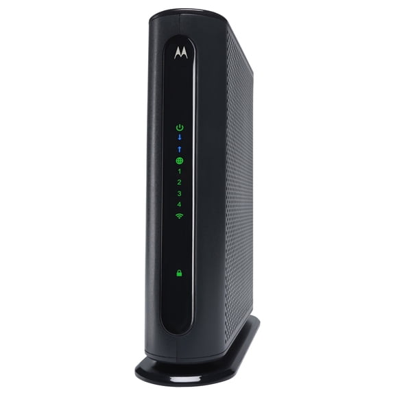 MOTOROLA MG7315 (8x4) Cable Modem + N450 WiFi Router Combo, DOCSIS 3.0 | Certified by Comcast XFINITY, Charter Spectrum, Time Warner, BrightHouse, Cox and more | 343 Mbps Max Speed