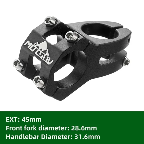 MOTSUV Mtb Power Stem Road Bike Mountain Bicycle Bridge Short Power 45mm Rod Handlebar Table Adjustable Stem Riser 31 8 Cycling
