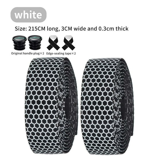 MOTSUV Road Bike Anti-slip Silica Gel EVA Shock Absorption Handlebar Tape Bar Cycling Wrap End Plug Bicycle Accessories Parts