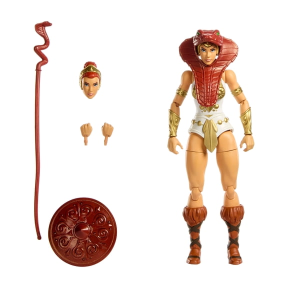 Masters of the Universe Masterverse Vintage Collection Teela Action Figure, 7 Inch MOTU Female Hero