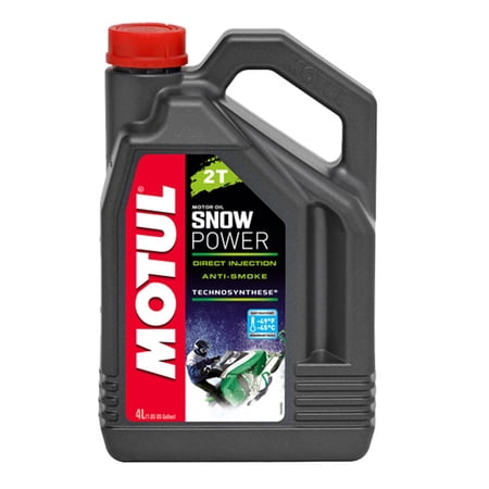 Motul 105888 Motul - Snowpower 2t Est, 4 Liter