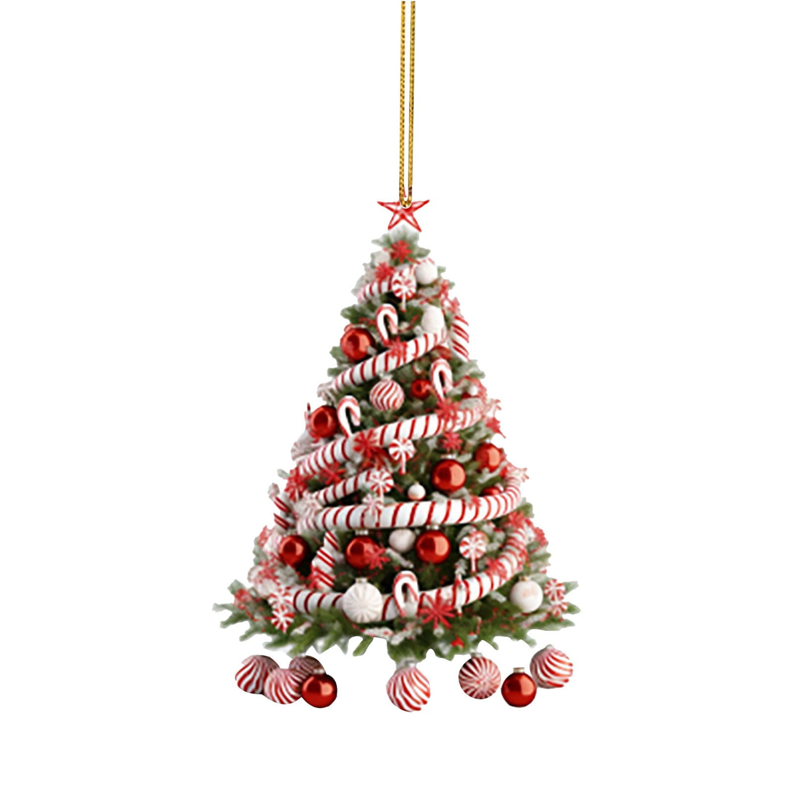 MOUDUO Home Ornament Christmas Tree Pendant Christmas Tree Holiday
