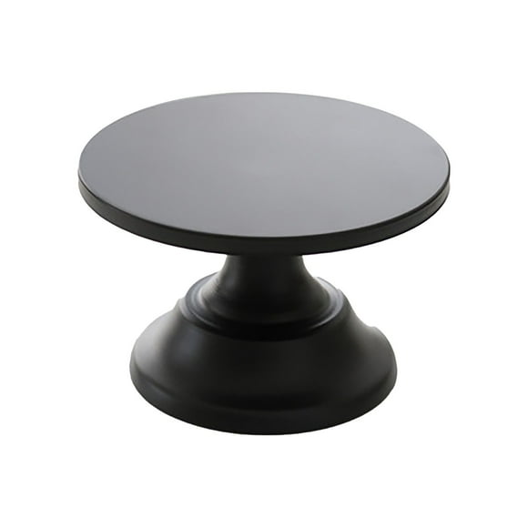 MOUDUO Home Ornament Dessert Table High Leg Tray Black Cake Tray Fruit Inventory Heart Plate Cake Rack Home Decor