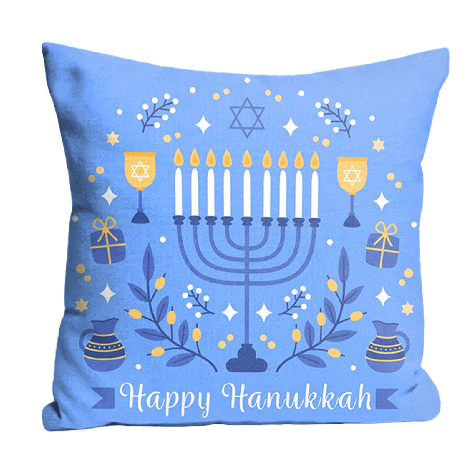 MOUDUO Textiles Set Clearance! Hanukkah Living Room Sofa Office