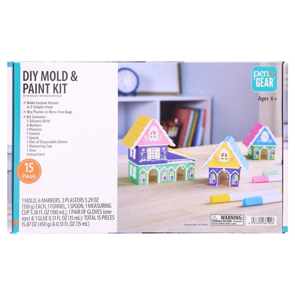 Creative DIY Mould And Paint Kit for Kids Arts & Crafts