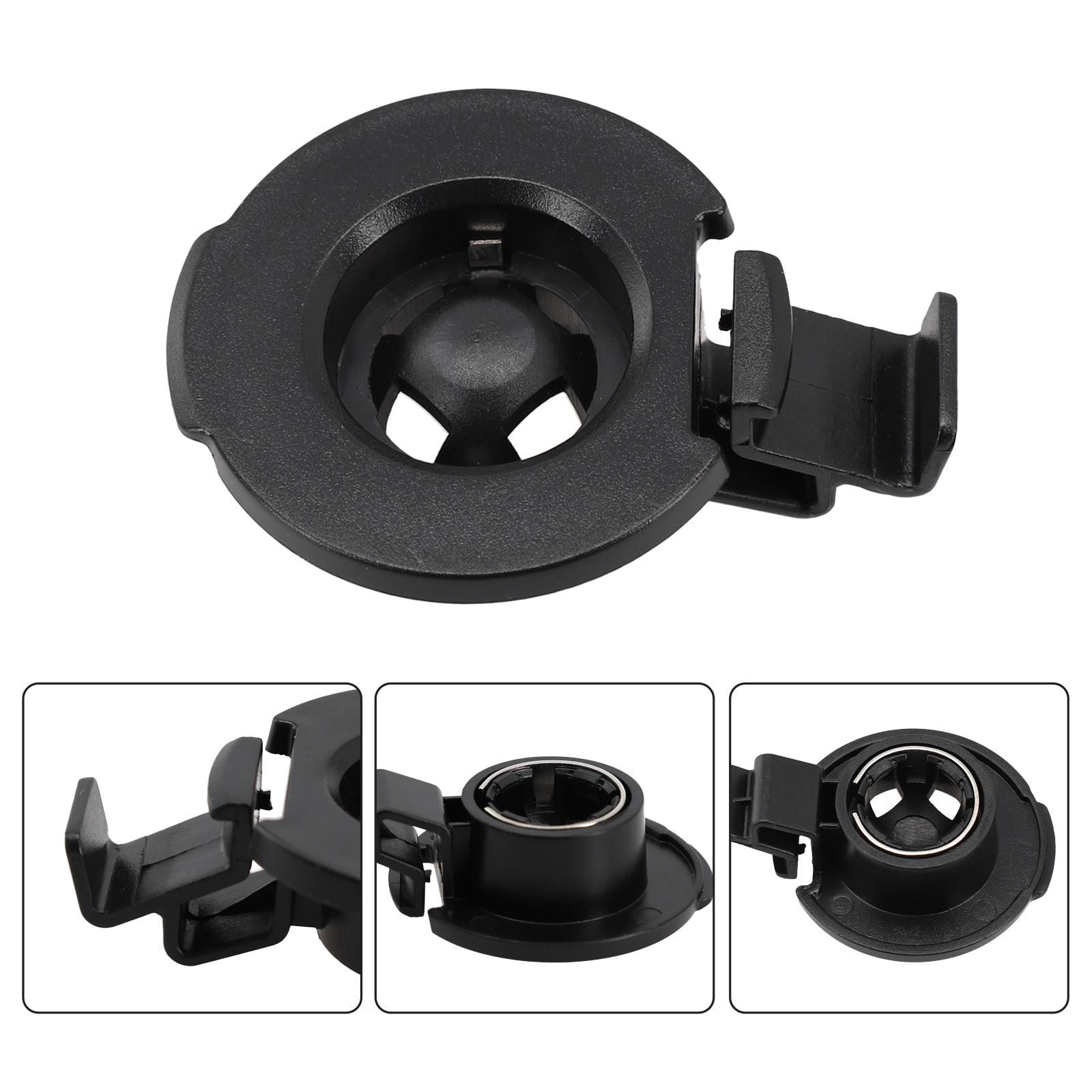 Flat Surface Adhesive Car Mount with 17mm Ball & 3M