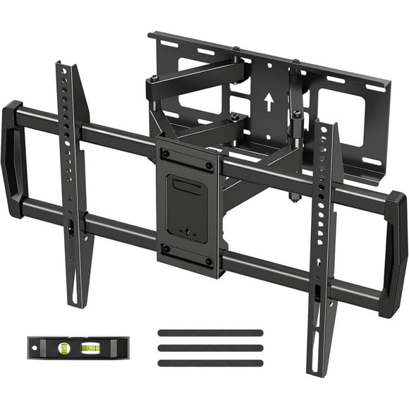 MOUNT PRO Full Motion TV Wall Mount for Most 42-82 inch TVs, Wall Mount Bracket with Articulating Swivel and Tilt, Max VESA 600x400mm, Holds up to 100lb