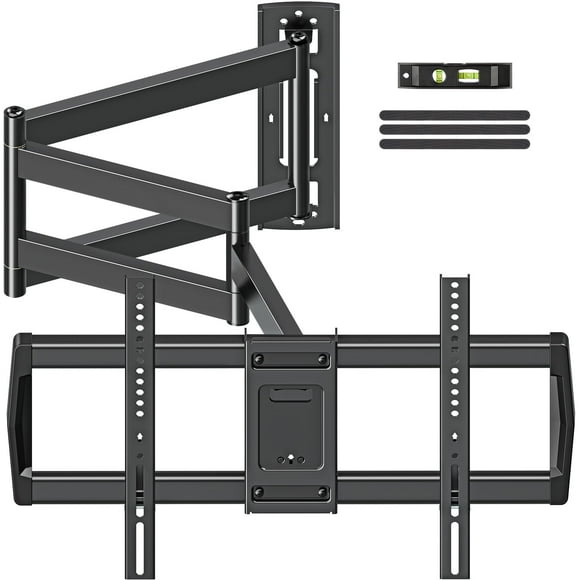 MOUNT PRO Full Motion TV Wall Mount 37.9" Long Arm TV Wall Mount for Most 42-75 Inch TVs, Max VESA 600x400mm and 99lbs Corner TV Wall Mount  with Long Extension & Tilt & Swivel Articulating Arm