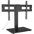 thumbnail image 1 of MOUNT PRO Universal Table Top TV Stand for 37-75" TVs, Max 600x400mm, Tabletop TV Mount with 9 Height Adjustable & Tempered Glass Base, Holds up to 88 lbs, 1 of 9