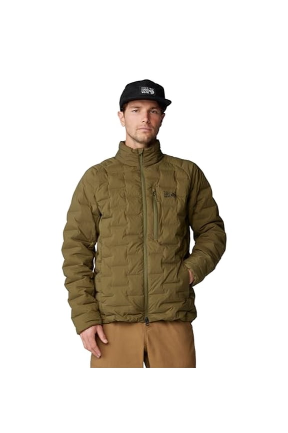MEN'S STRETCHDOWN JACKET - SIZE: LARGE - COMBAT GREEN