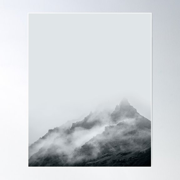 MOUNTAIN Poster, 12x18 UNFRAMED