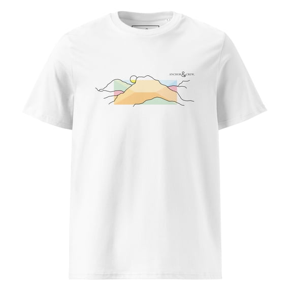 MOUNTAIN VIEWS EXPLORER ORGANIC COTTON T-SHIRT White - Large