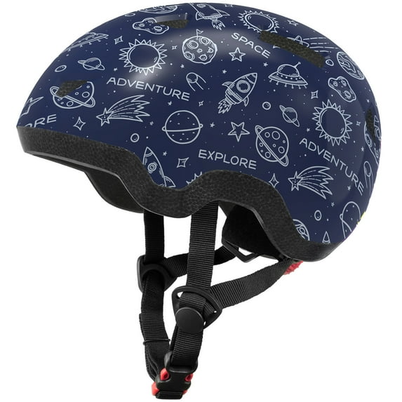 MOUNTALK Kids/Toddler Bicycle Helmet for Infant/Baby to Children 1/2/3/4/5/6/7/8 Years Old, Kids Helmets Ages 2-4/1-3,Galaxy/XS