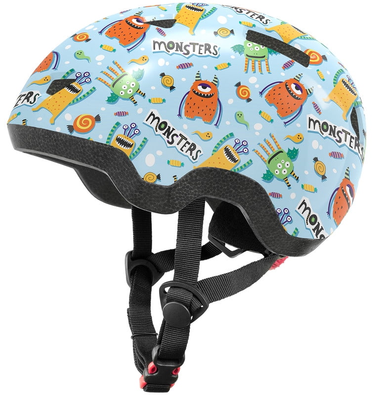 MOUNTALK Kids Toddler Bike Helmet for Infant Baby to Children 1 2 3 4 5 6 7 8 Years Old Skateboard Helmets for Boys and Girl Blue Monster XS Walmart