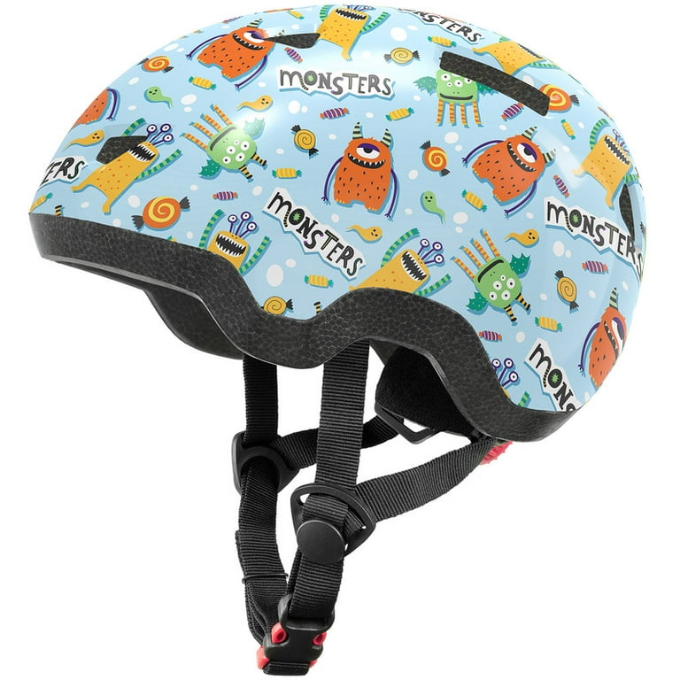 MOUNTALK Kids Toddler Bike Helmet for Infant Baby to Children 1 2 3 4 5 6 7 8 Years Old Skateboard Helmets for Boys and Girl Blue Monster XS Walmart