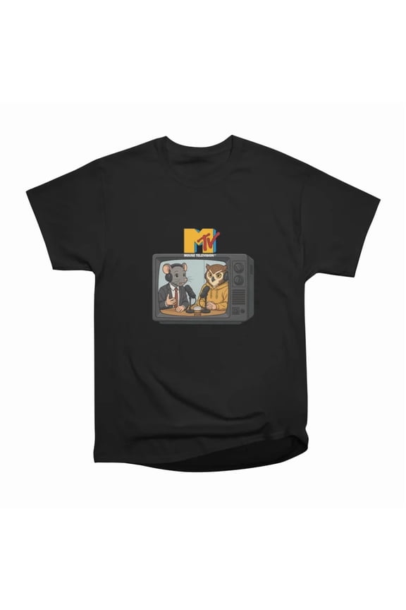 MOUSE TELEVISION T-Shirt Tee Gift For Him Merch For Her Apparel For Friend