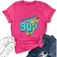 thumbnail image 1 of MOUSYA 90s Outfit for Women Take Me Back to The 90's Vintage Neon Crew Neck Tops Tee for Birthday Party Gift, 1 of 10