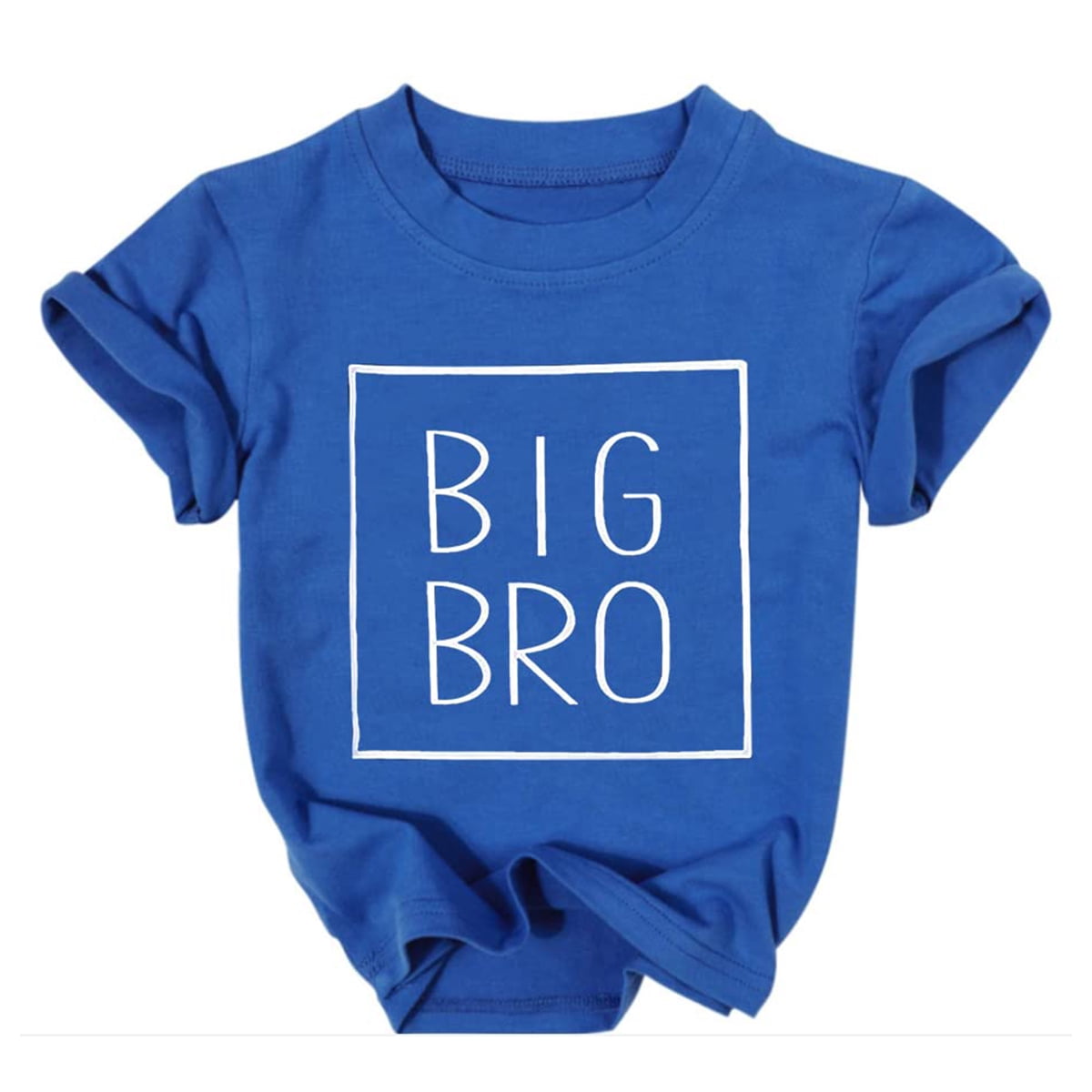 MOUSYA Big Brother Shirt Toddler Baby Boy Tshirt Infant Short Sleeve