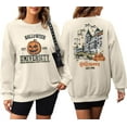 thumbnail image 1 of MOUSYA Halloween Sweatshirts for Women Halloweentown University Shirt Funny Party Spooky Academy Oversized Fall Pullover Sweatshirt, 1 of 5