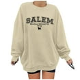 thumbnail image 1 of MOUSYA Halloween Sweatshirts for Women Salem Massachusetts Shirt Fall Oversized Crew Neck Sweatshirt Pullover, 1 of 7